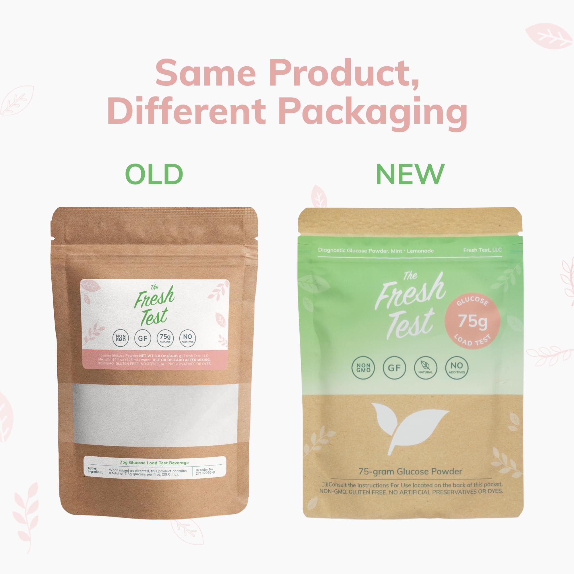 Close-up of mint lemon flavor notes displayed on packaging.