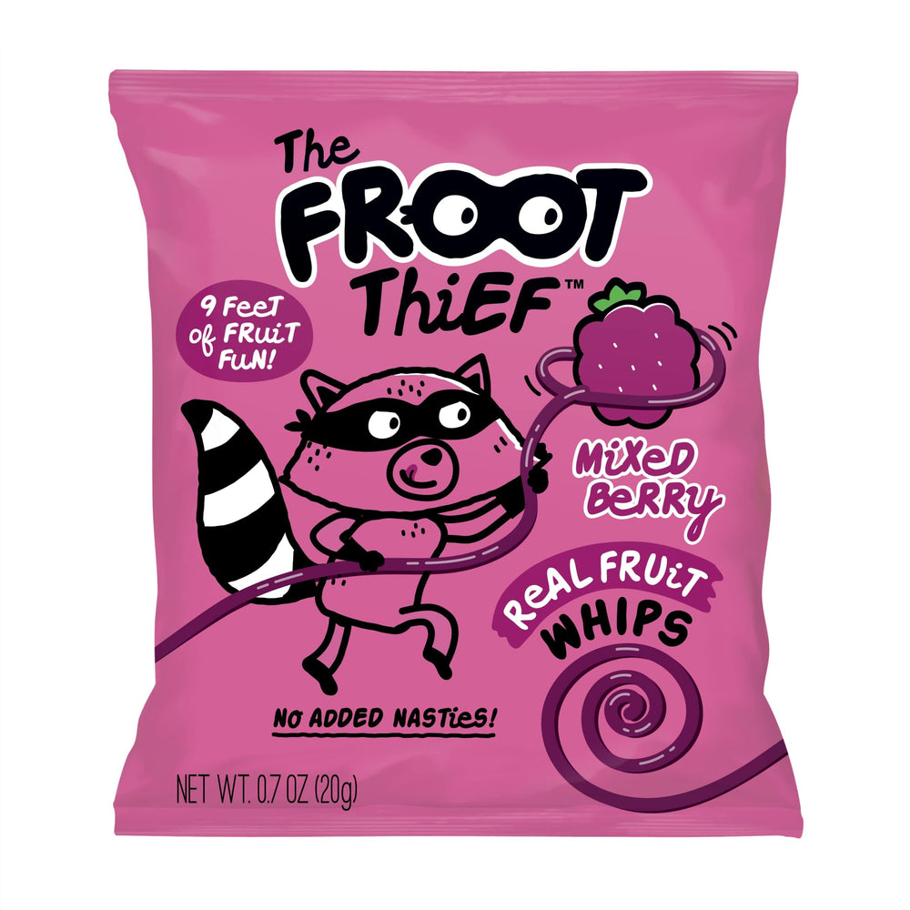 THE FROOT THIEF individually wrapped portions make sharing quick