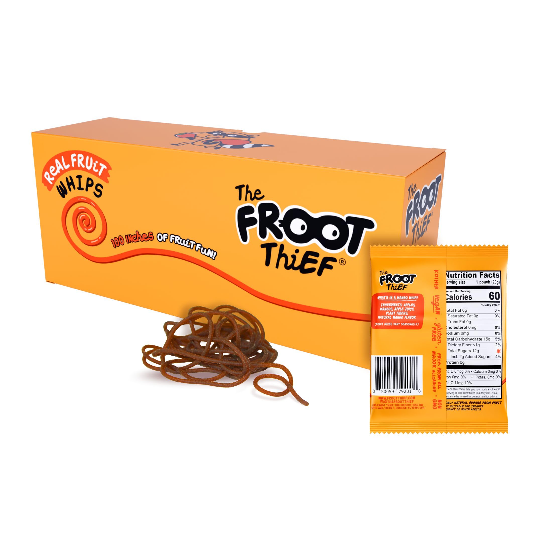 The FROOT Thief kosher symbol confirms dietary compatibility.
