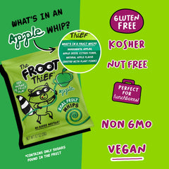 The Froot Thief nut-free facility badge ensures safe snack options for nut-free diets.