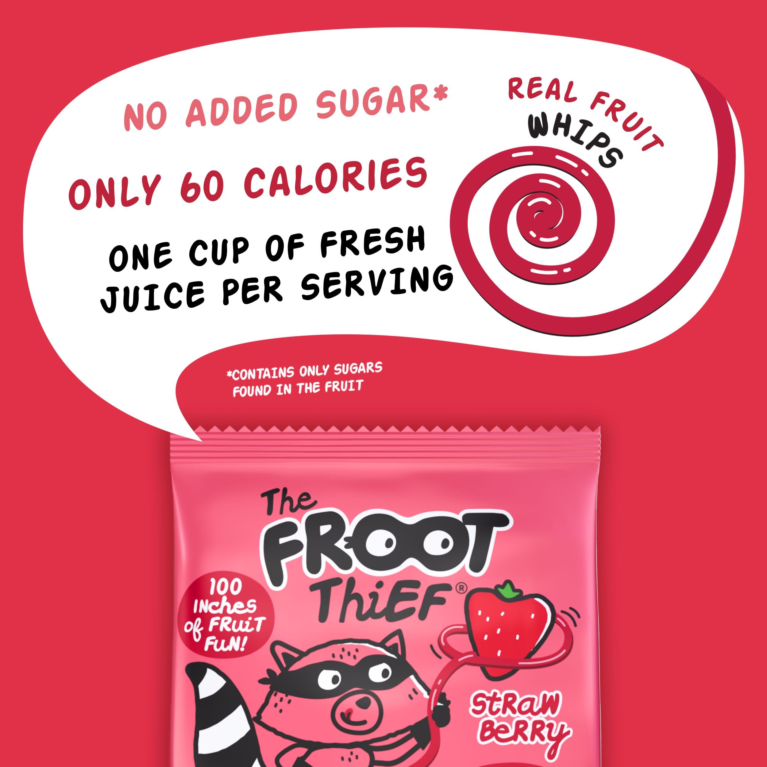 The FROOT Thief Strawberry snack ready-to-eat and portable for adventures