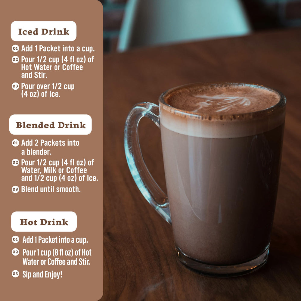 The Frozen Bean creamy non-dairy milk powder adds body without sacrificing flavor.