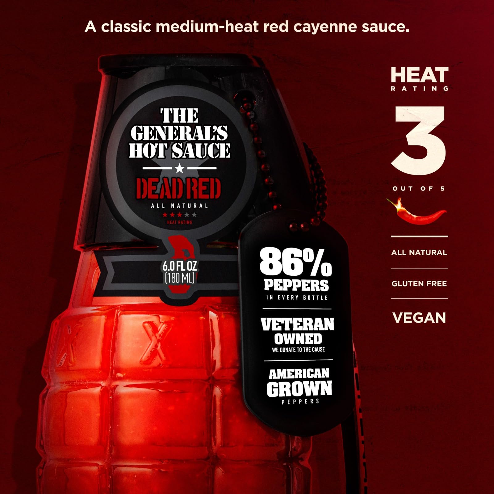 Close-up of grenade bottle highlighting premium craft and clean-label ingredients.