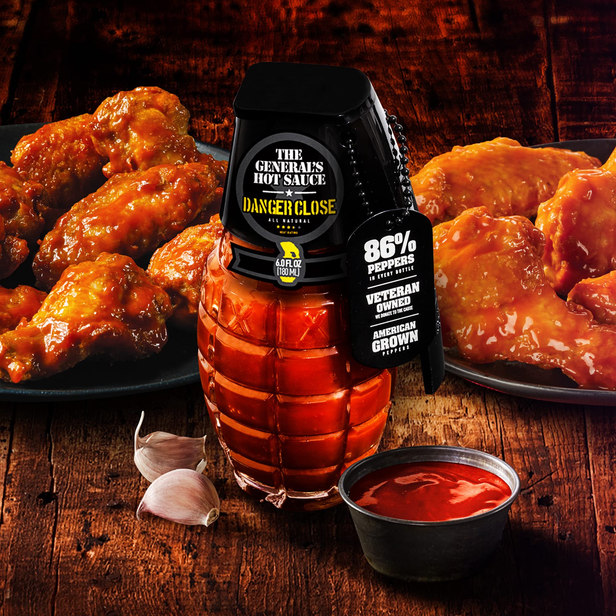 Three sauces showcase habanero and cayenne peppers with vibrant aroma.