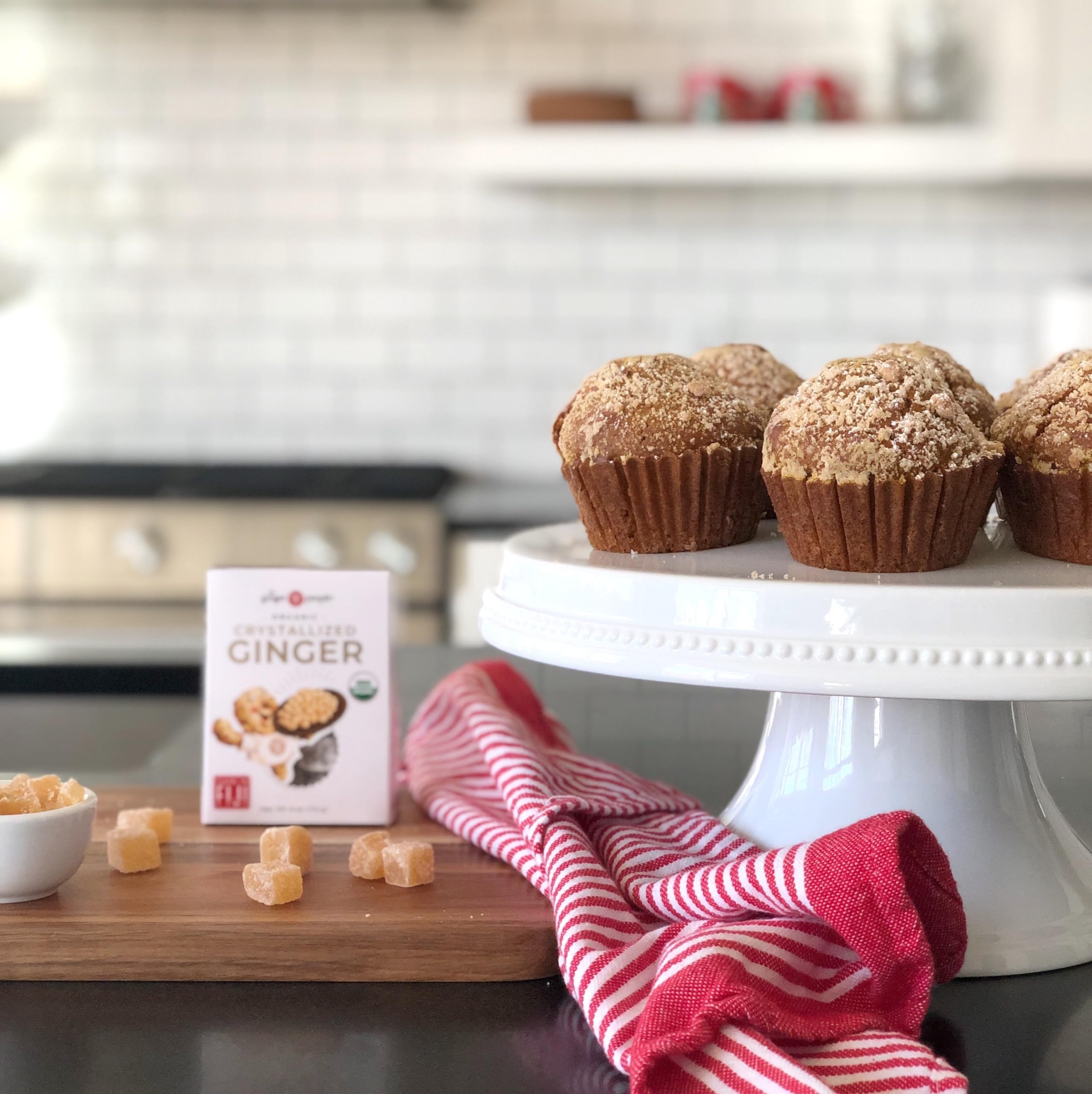The Ginger People crystallized ginger ready-to-use for baking and cooking