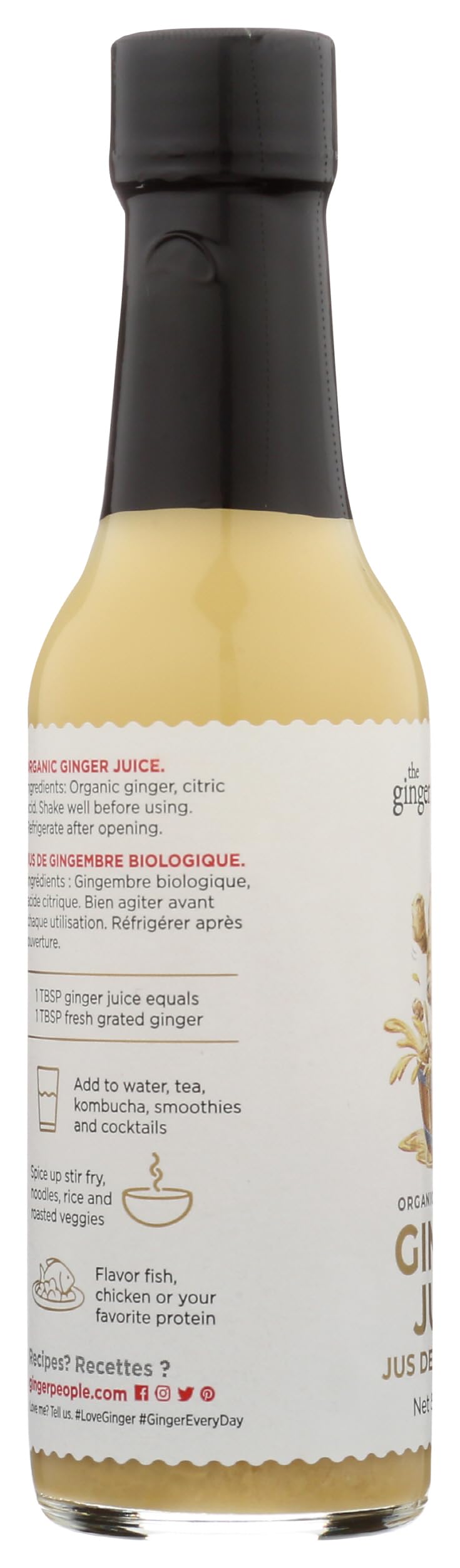Splash on a salad with The Ginger People Organic Ginger Juice for brightness.