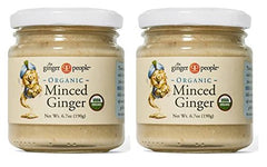 The Ginger People Organic Minced Ginger 6.7 oz pack 2 ready-to-use for cooking.