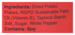 The Good Crisp Company Chips Stacked Original closeup highlights layered crunch.
