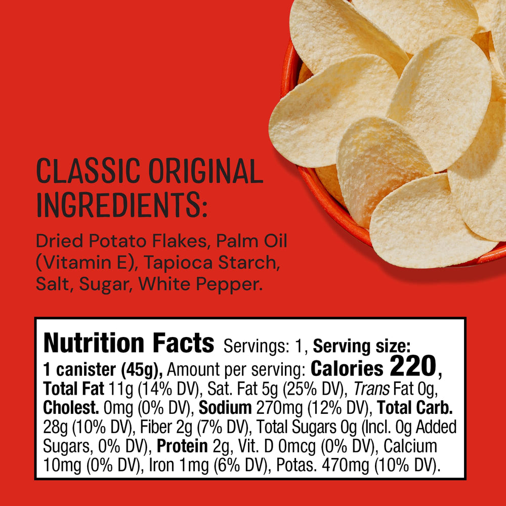 Close-up of The Good Crisp Company Good Crisps Minis Original crisp for satisfying crunch.
