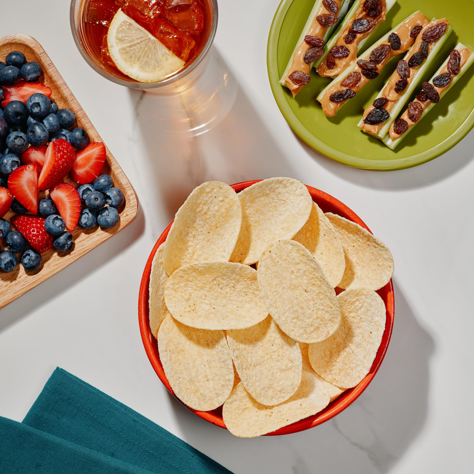 Chips in kids lunchbox highlighting allergen friendly snacking