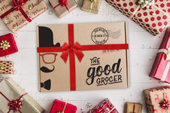 The Good Grocer vegan bars assortment emphasizes protein for active days.
