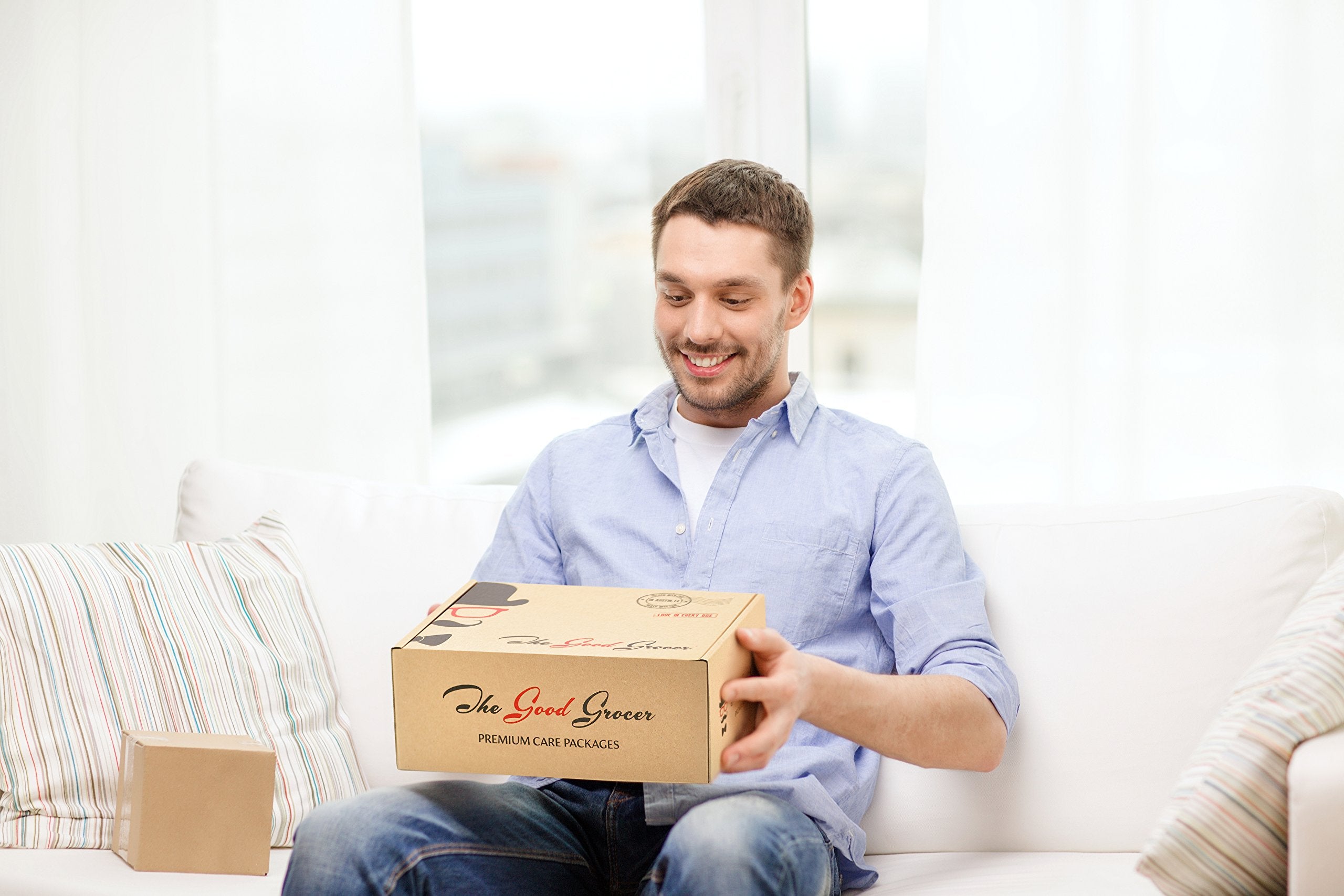 The Good Grocer fruit and nuts assortment shows wholesome snacking in one box.