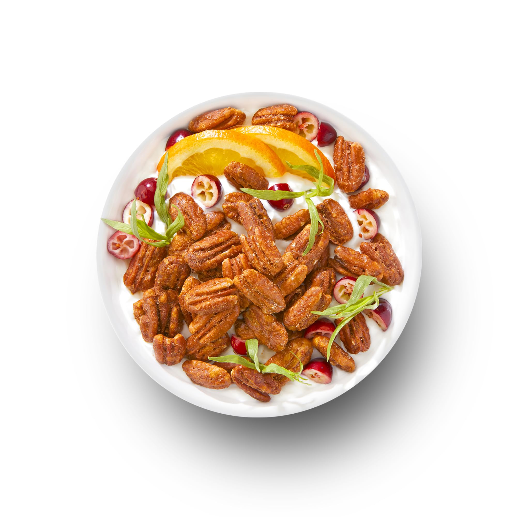 THE GRANOLA BAKERY Maple Pecans keto snack jar illustrates portion-controlled satisfaction.
