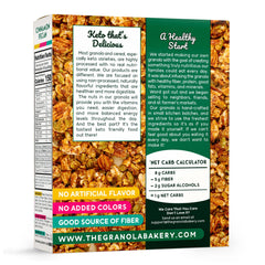 1g net carb label emphasizes a keto-friendly option for mindful snacking.