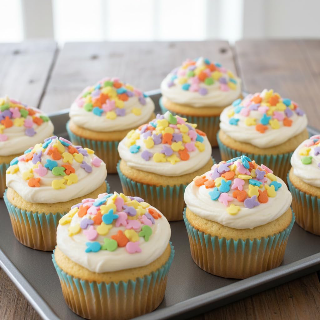 The Hampton Bunny Confetti Sprinkles yellow jar for sunny dessert decorations.
