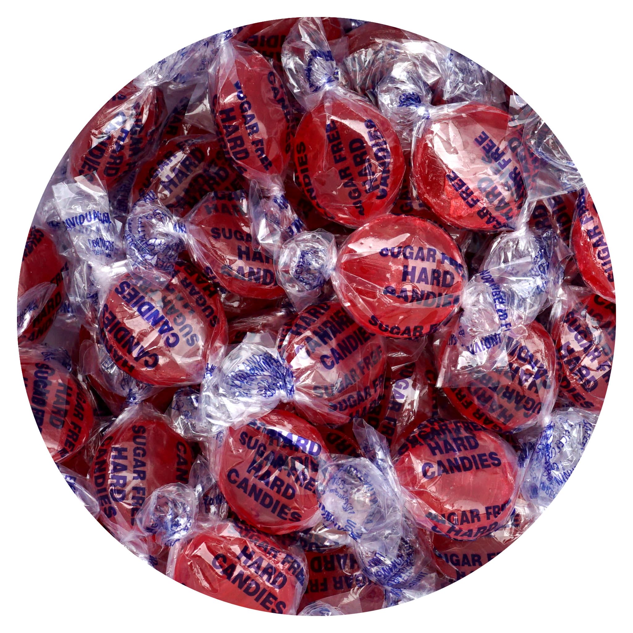 The Hampton Candy Company Arcor Sugar Free Cinnamon Discs bulk bag for gatherings and sharing