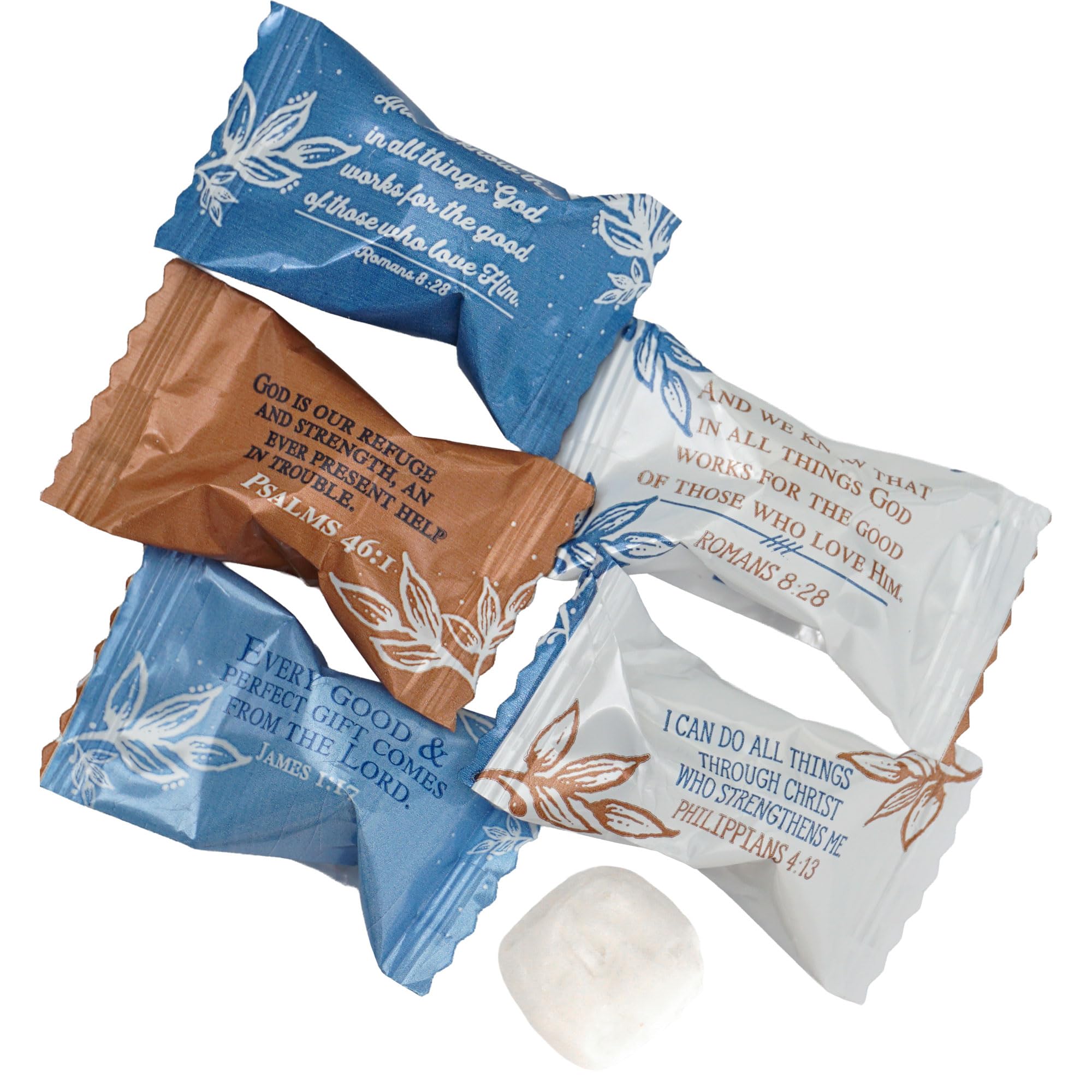 THE HAMPTON CANDY COMPANY Bible Verse Buttermints packaging display enhances gift-ready appeal