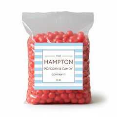 The Hampton Candy Cherry Sours chewy balls highlight chewy texture for snacking anytime.