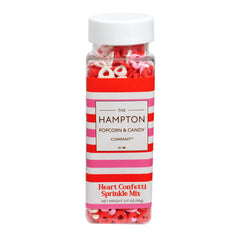 The Hampton Candy Company cupcakes with heart sprinkles for celebration-ready treats
