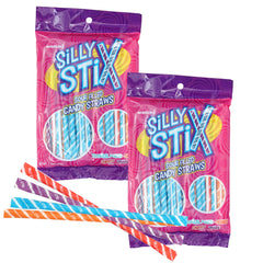 The Hampton Candy Company candy straw tropical punch ready for party snacking.