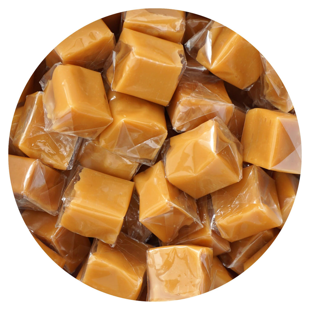 The Hampton Candy Company caramel squares bulk bag for sharing at gatherings