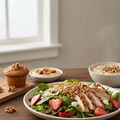 The Hampton Candy Company chopped walnuts enhance cookies and desserts with versatile crunch.