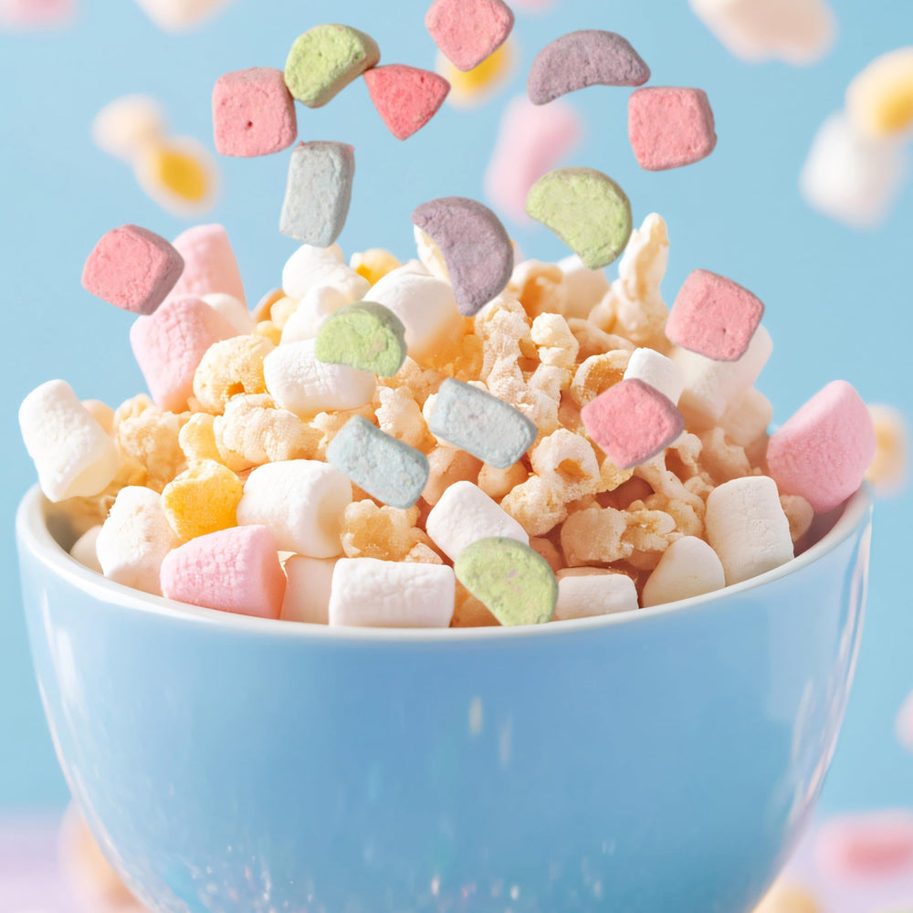 The Hampton Candy Company desserts and cereals enhanced with dehydrated marshmallows