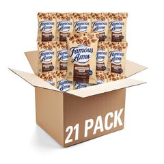 The Hampton Candy Company Famous Amos 2oz bags packaging for on-the-go snacking.