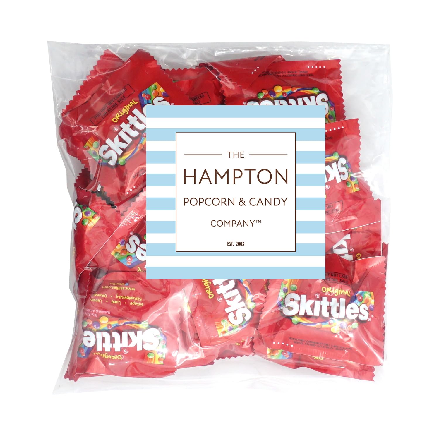 The Hampton Candy Company fun size packs ideal for sharing at parties and gatherings.