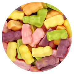 The Hampton Candy Company Gummi Jelly Babies bulk bag for pantry storage and party-ready treats