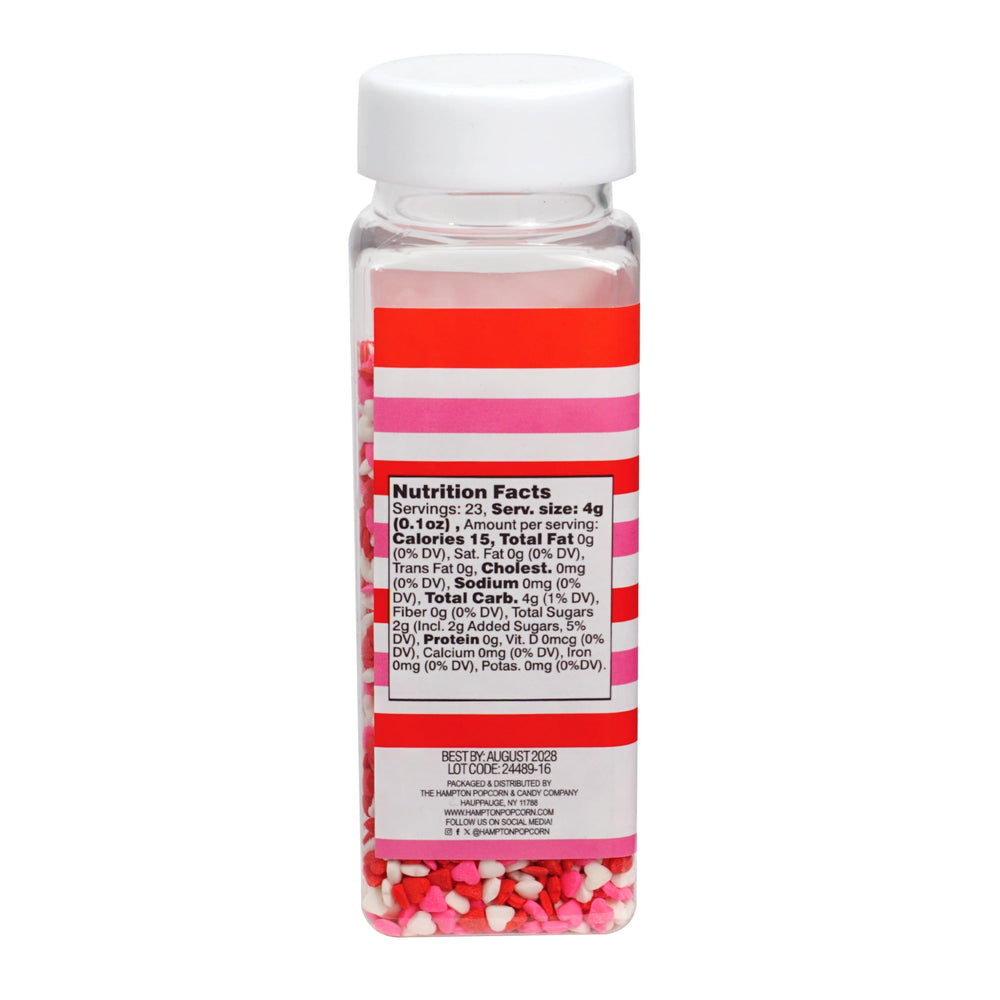 The Hampton Candy Company decorating ideas with heart sprinkles