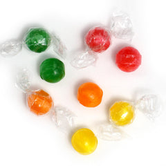 The Hampton Candy Company individually wrapped fruit candy for on-the-go snacking.