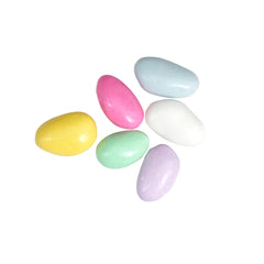 Close-up of The Hampton Candy Company Jordan almonds with sugary shell and crunch.