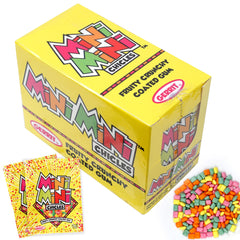The Hampton Candy Company Mini Mini Chicles pack with assorted fruit flavors.