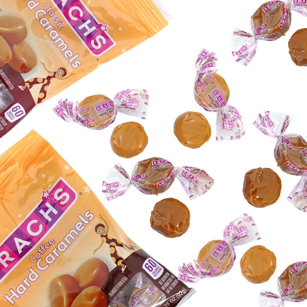 Coffee Hard Caramels bag from Nips Variety Pack, ready for a quick pick-me-up.