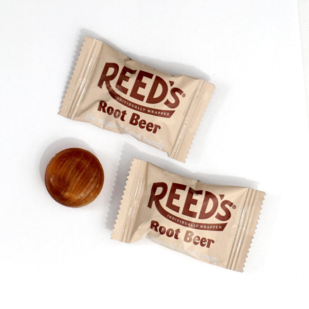 The Hampton Candy Company Reed’s Root Beer Candy two-pack for gatherings and gifting.