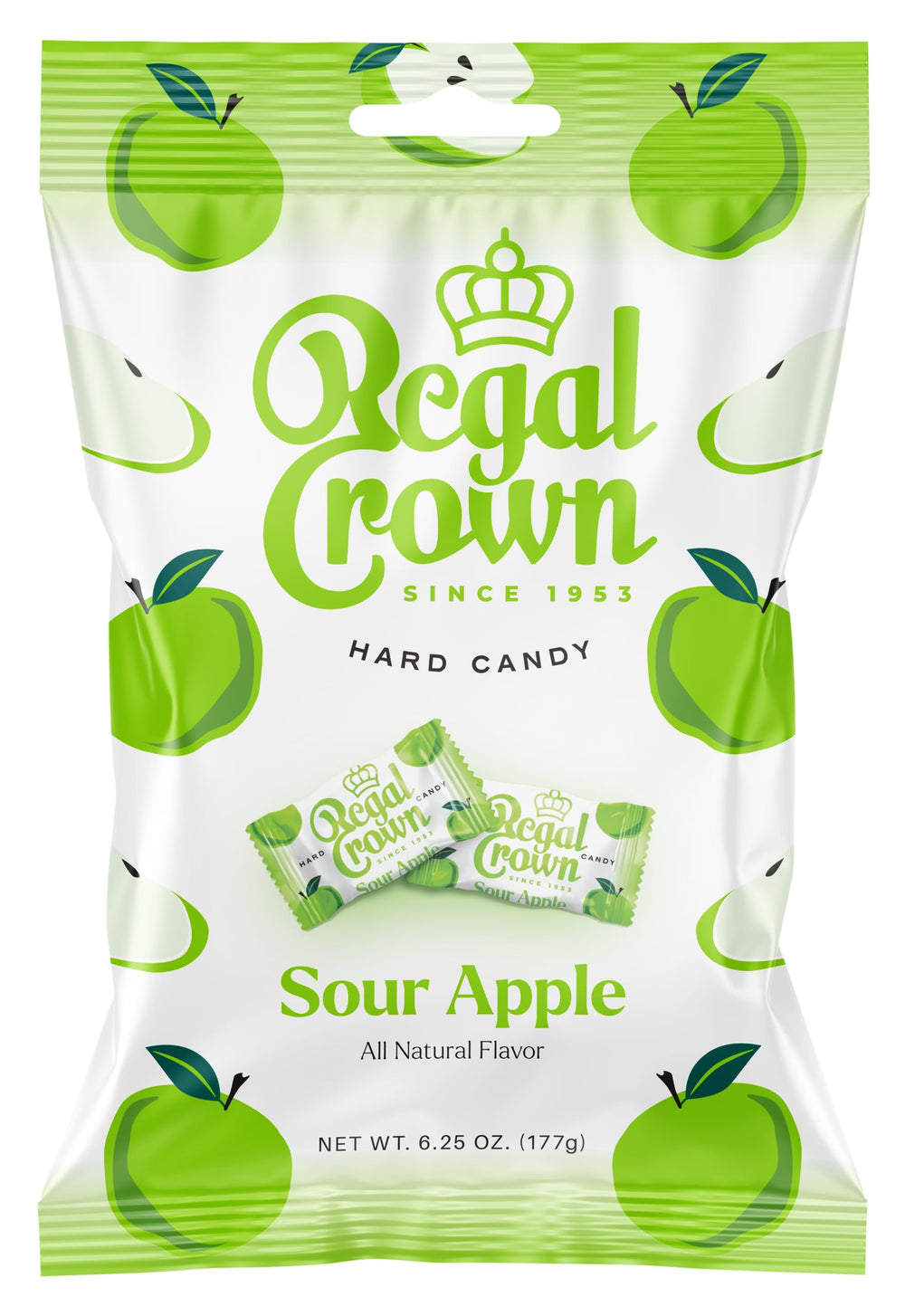 The Hampton Candy Company sour lemon hard candy close-up, zesty citrus lift for snacking