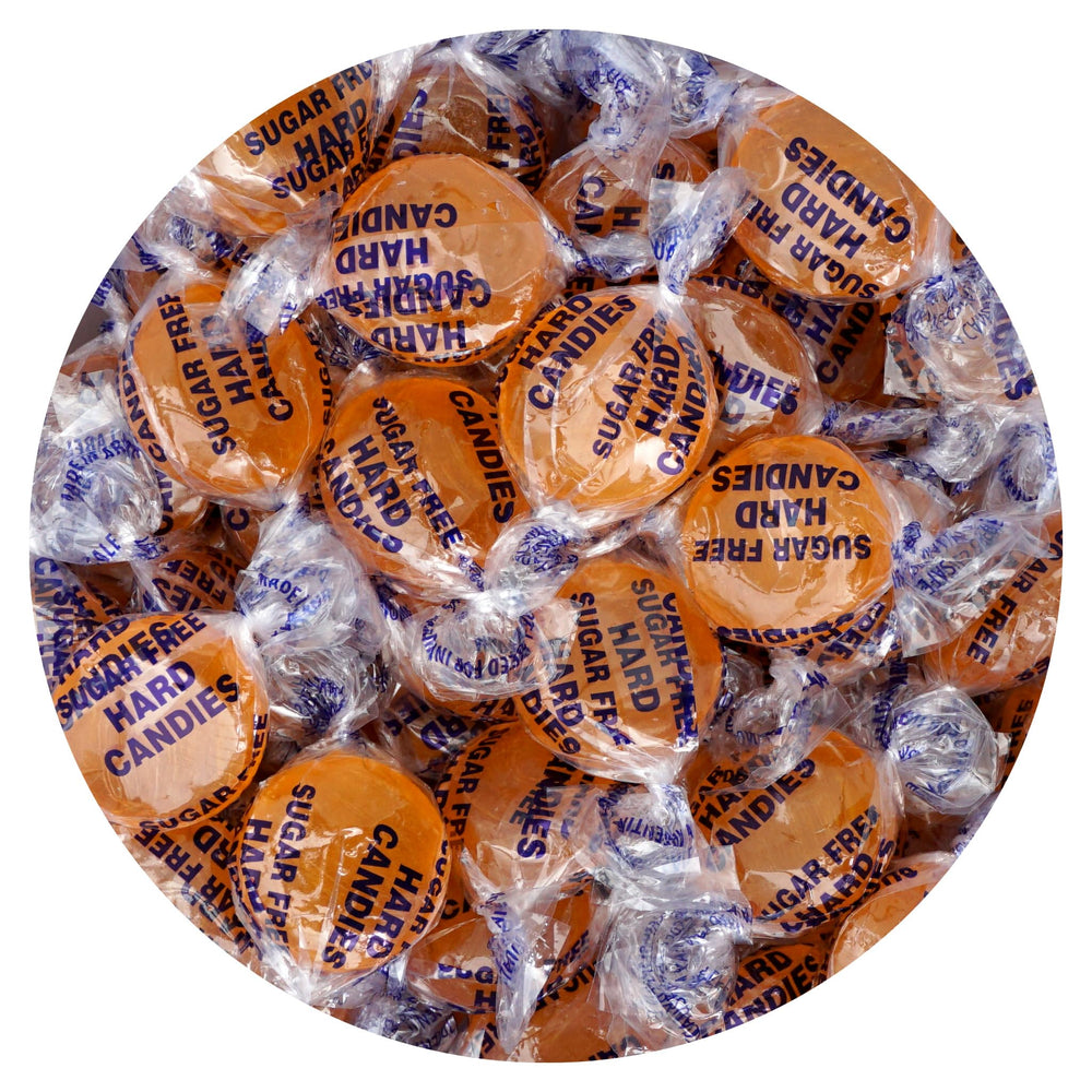 The Hampton Candy Company sugar-free butterscotch bulk bag, ideal for parties.