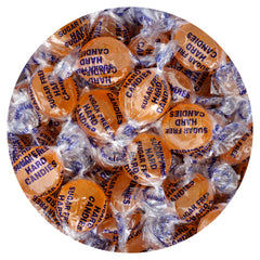 The Hampton Candy Company sugar-free butterscotch bulk bag, ideal for parties.