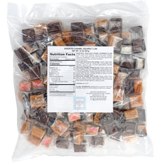 The Hampton Candy Company vanilla milk caramel squares with strawberry filling.