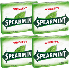 The Hampton Candy Company Wrigley Spearmint gum box ready for sharing and fresh breath.