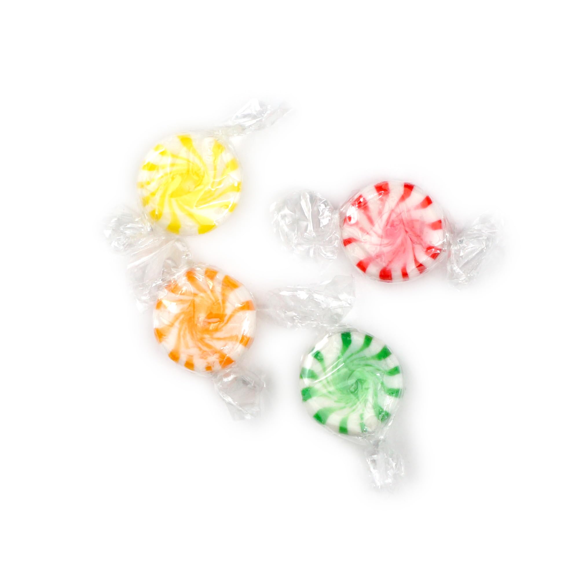 One pound bag of Fruity Starlight contains about 75 pieces.