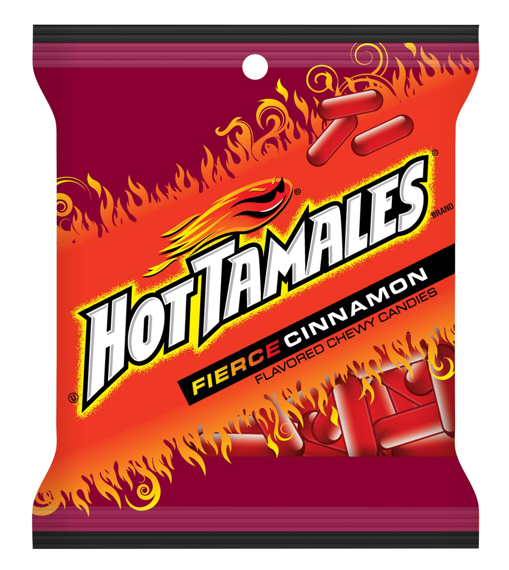Party-ready Hot Tamales Fierce Cinnamon as a festive candy favor