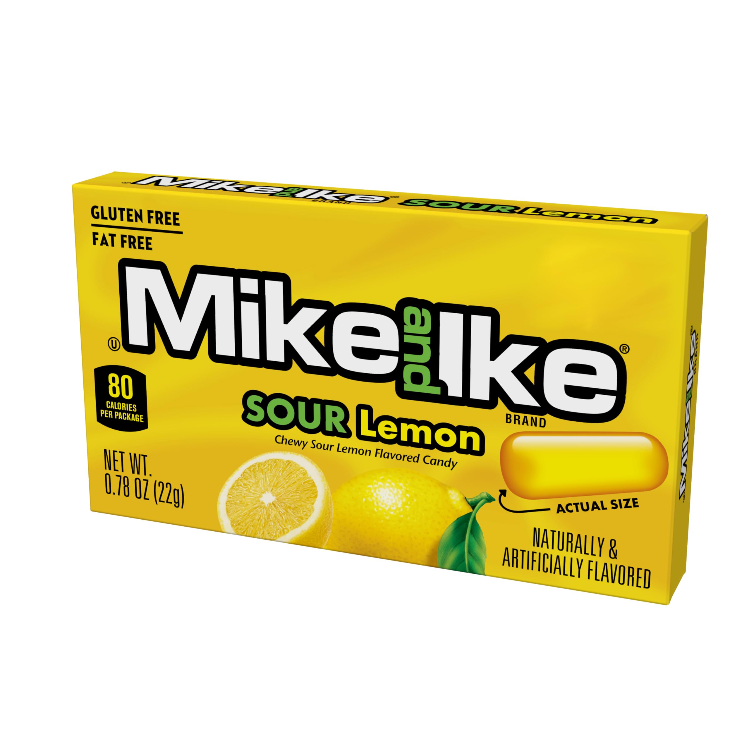 Mike and Ike Sour Lemon 24-pack display, party-ready and shareable
