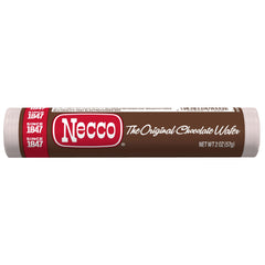 The Hampton Candy Necco Originals roll close-up highlighting retro candy experience.