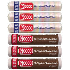 The Hampton Candy Necco Original roll close-up for nostalgic snacking and sharing.