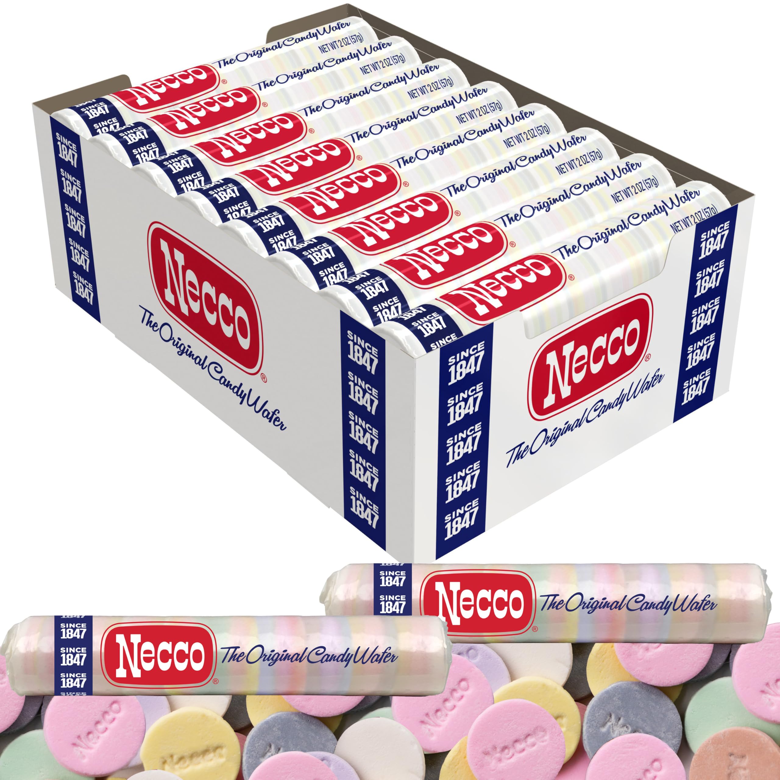Necco Wafers office snack option for quick sweetness