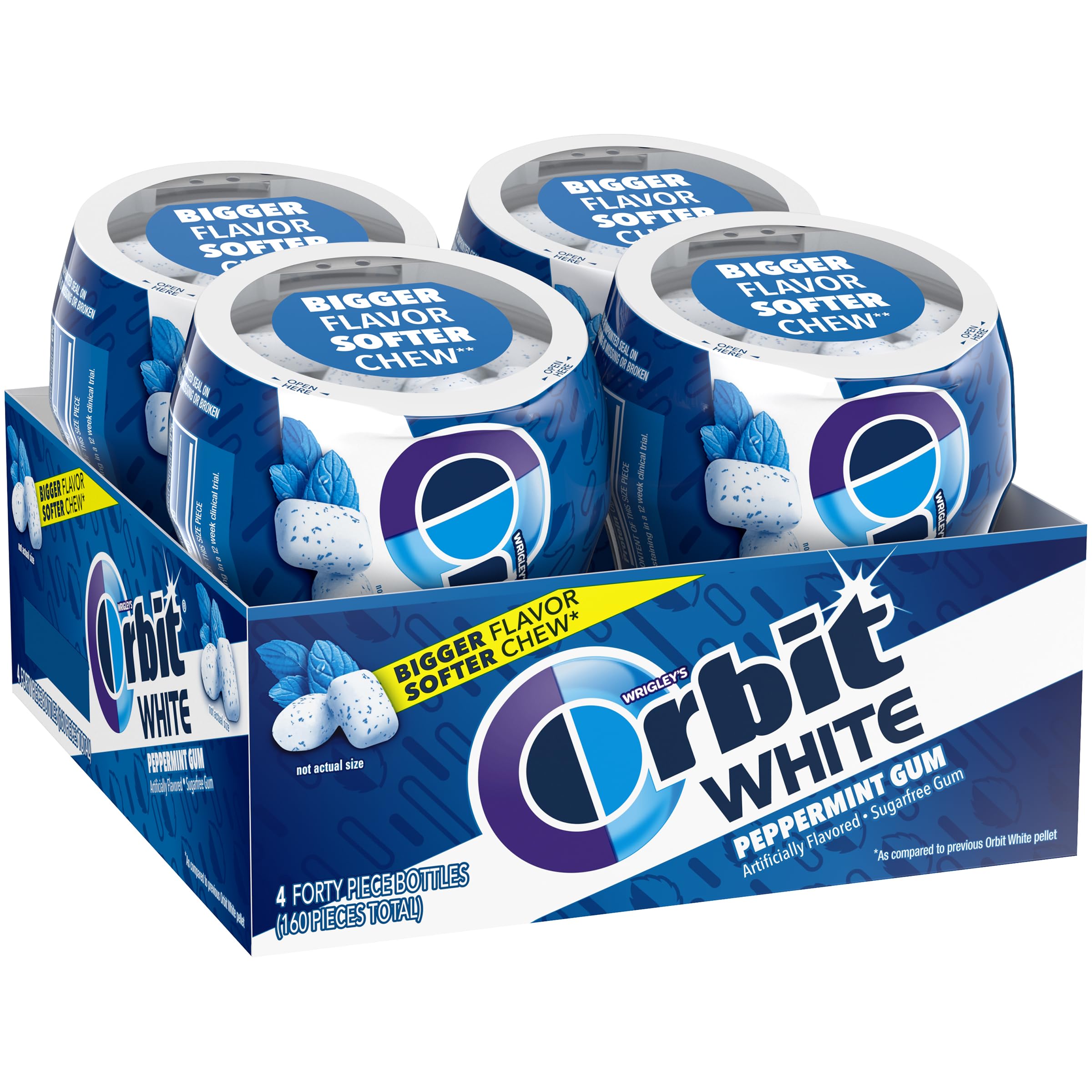 Individually wrapped Orbit gum ensures tidy parties and gifts.