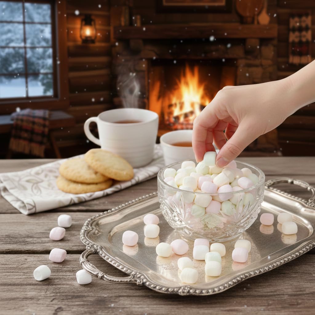 The Hampton Candy Company pastel mints for holiday party tables