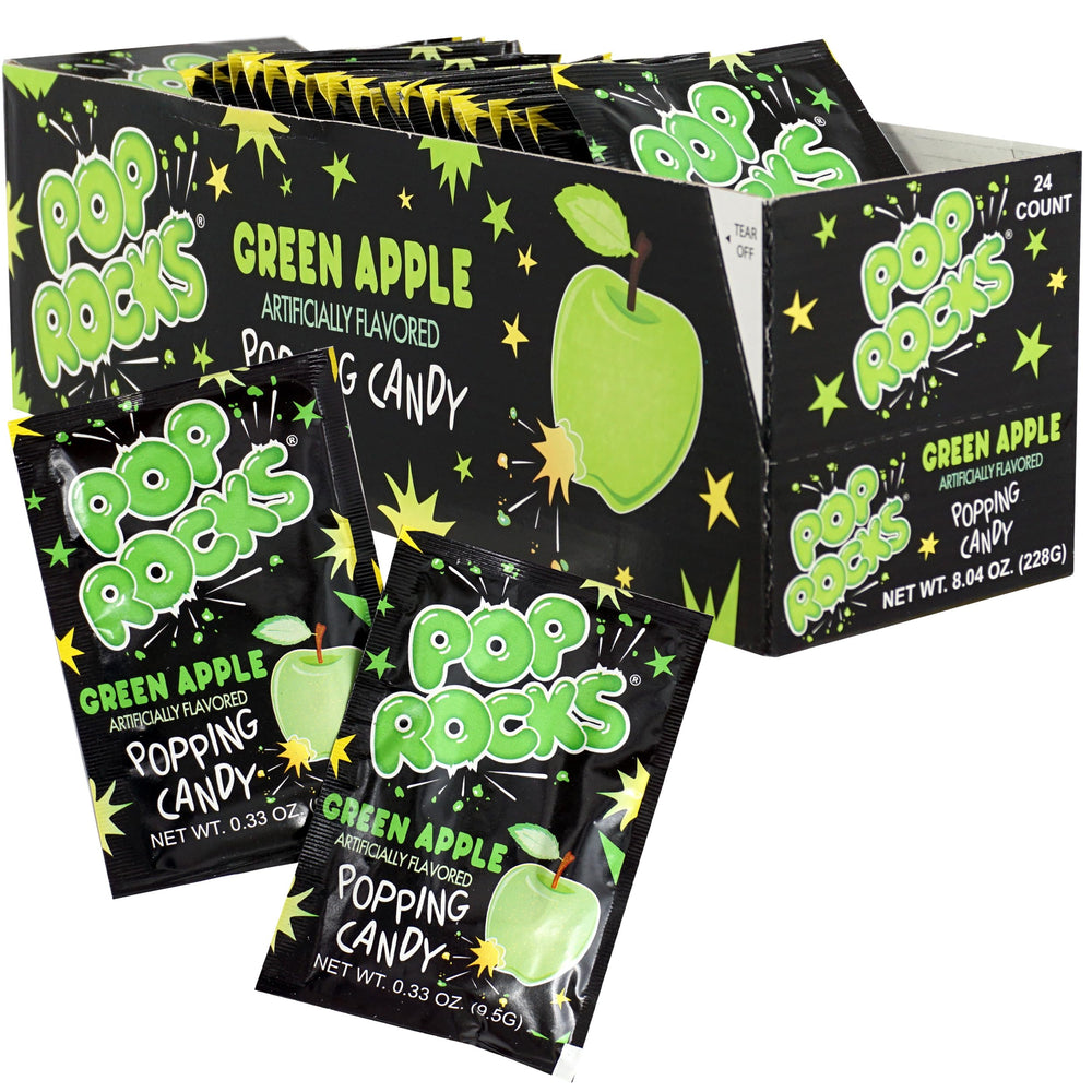 Popping candy crunch from Hampton's Pop Rocks enhances school treats.